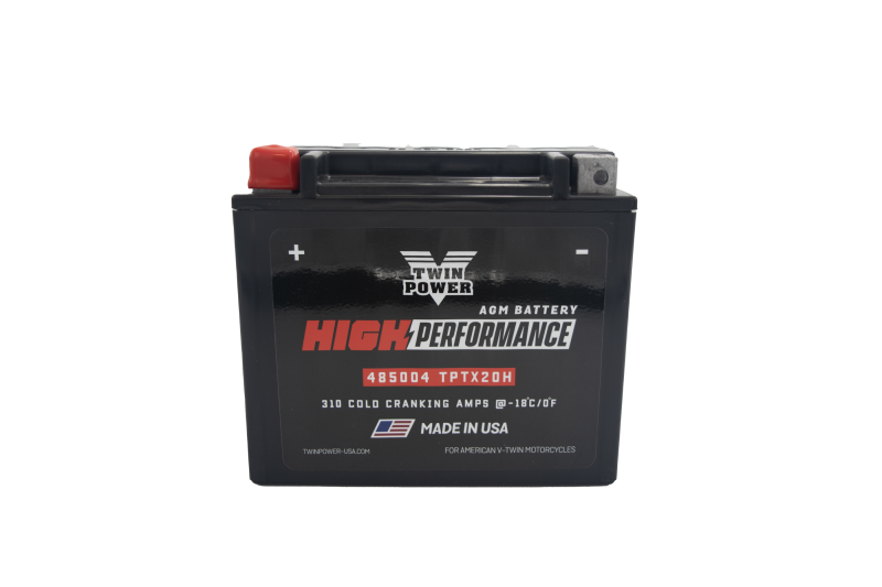 TwinPower Twin Power YTX-20H High Performance Battery Replaces H-D 65991-82B Made in USA 310 CCA