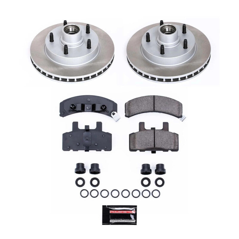 PowerStop Power Stop 94-99 Dodge Ram 1500 Front Semi-Coated Rotor Kit