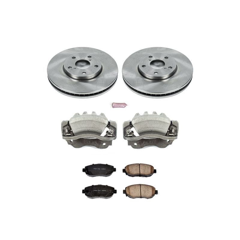 PowerStop Power Stop 01-05 Lexus IS300 Front Autospecialty Kit w/Cals