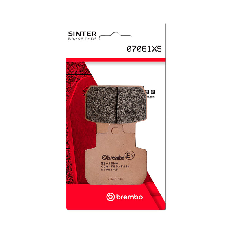 Brembo Powersports Brembo 08-17 Gilera RC Fuoco ie 500cc Brake Pad - Rear
