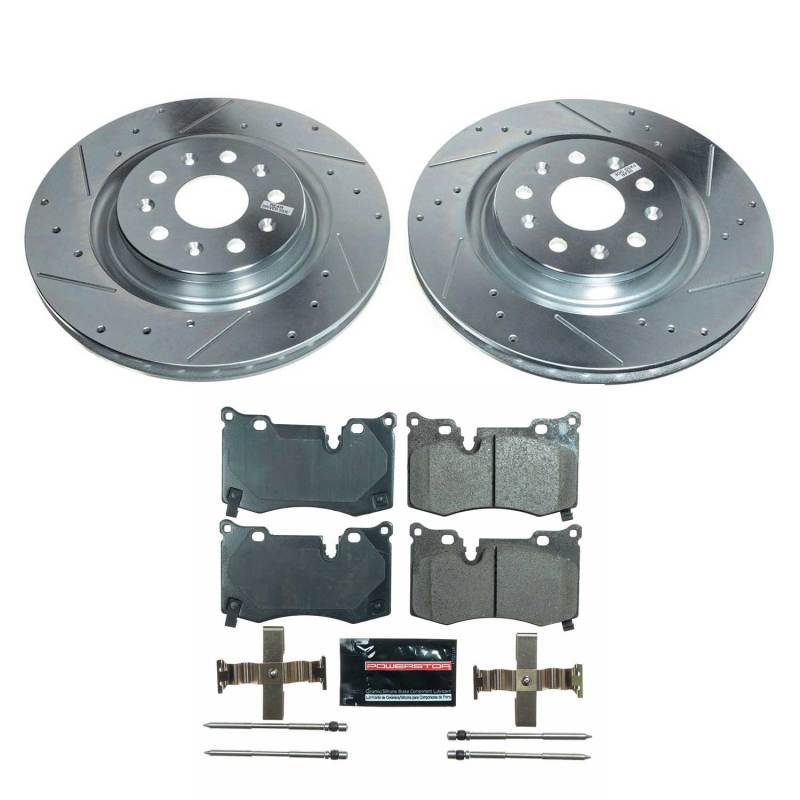 PowerStop Power Stop 20-21 Chevrolet Corvette Rear Z23 Evolution Brake Kit