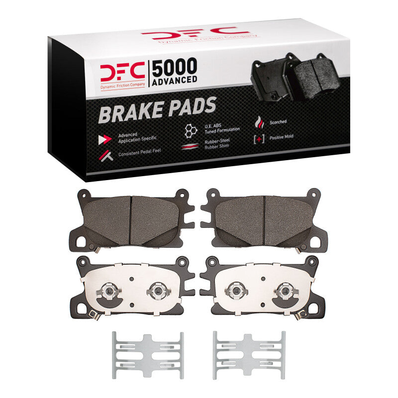 DFC 23-25 Hyundai Ioniq 5 N Front 5000 Advanced Low Metallic Brake Pads and Hardware Kit