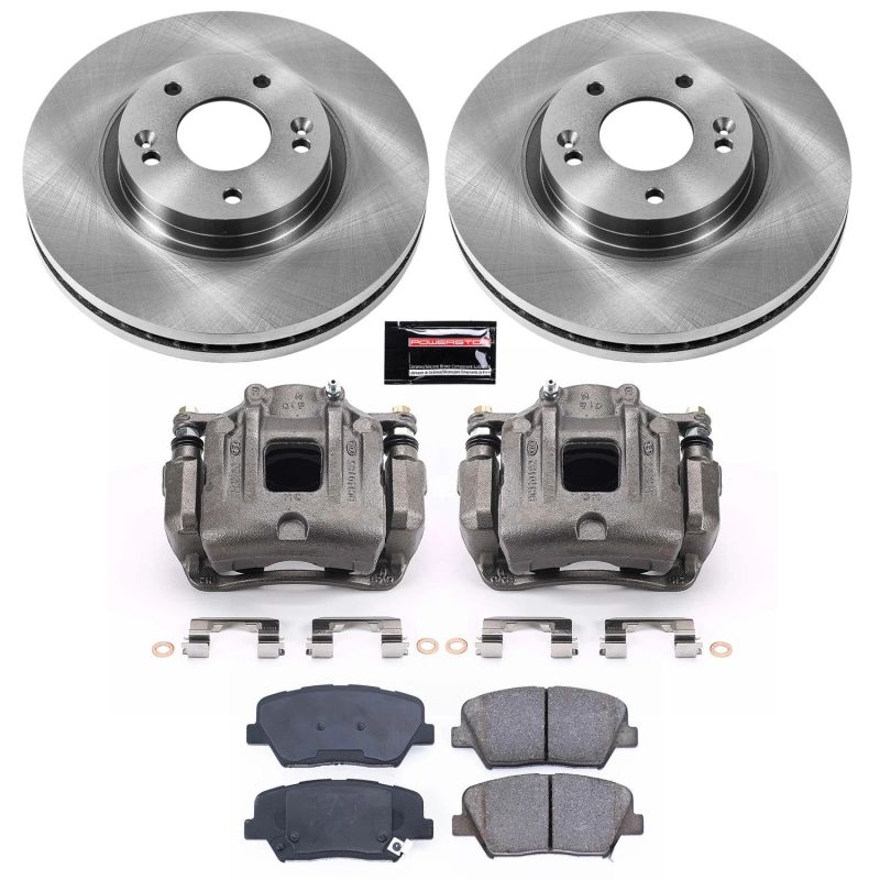 PowerStop Power Stop 10-12 Hyundai Santa Fe Front Autospecialty Brake Kit w/Calipers