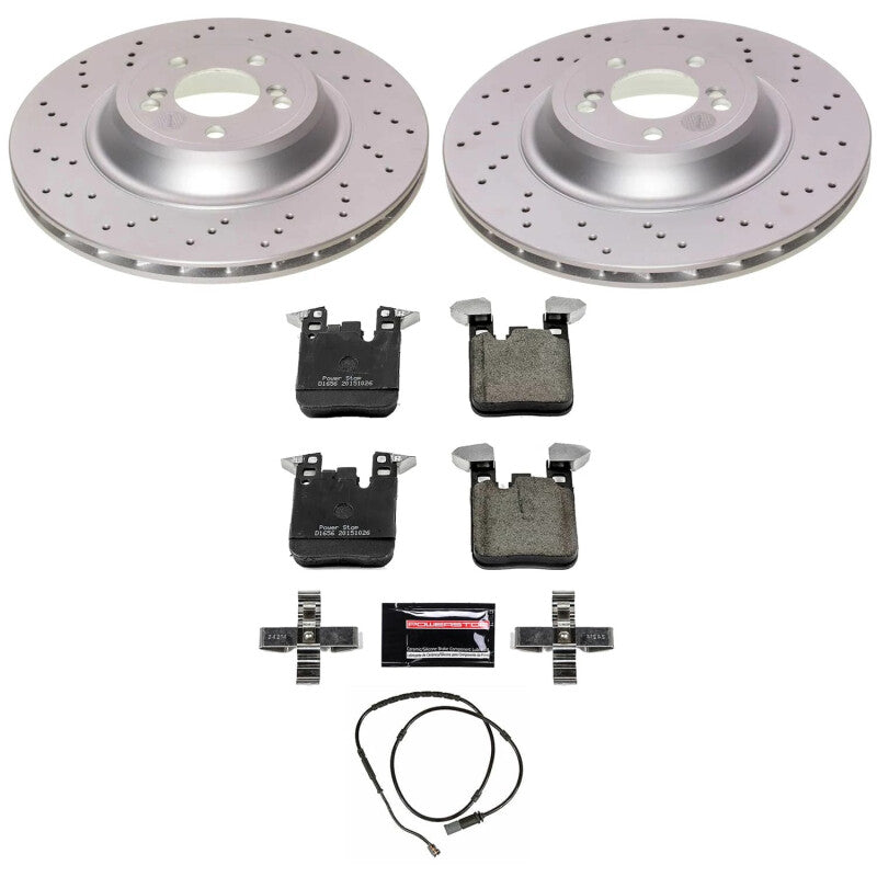 PowerStop Power Stop 16-18 BMW M2 Rear Z23 Coated Brake Kit