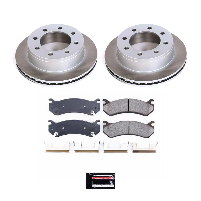 PowerStop Power Stop 08-13 GMC Yukon XL 2500 Rear Semi-Coated Rotor Kit
