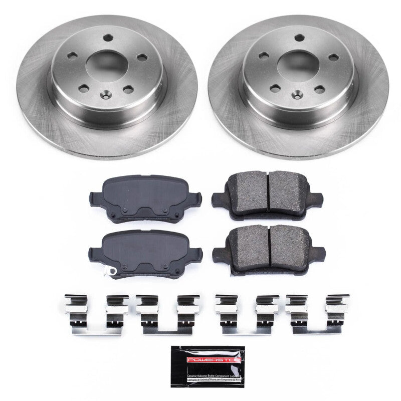 PowerStop Power Stop 16-19 Chevrolet Volt Rear Semi-Coated Rotor Kit