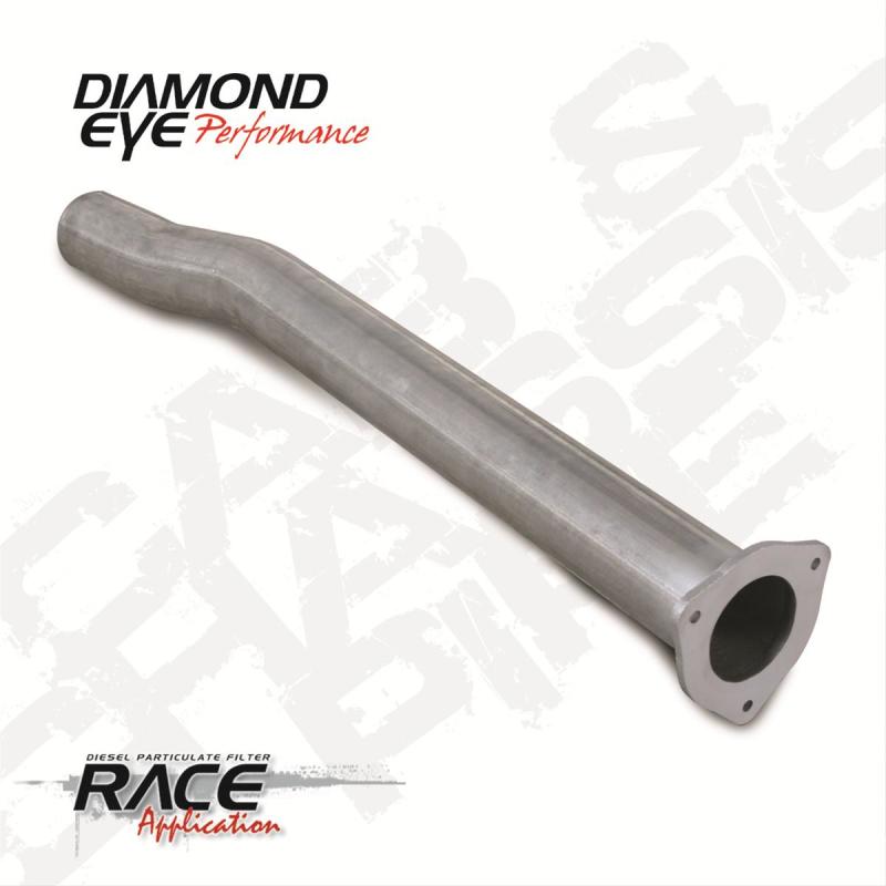 Diamond Eye Performance Diamond Eye INT PIPE 4in TURBO/CB SGL/DUAL 3-1/2in-4in AL 7 3L F250/350 1991-03 5 6 0L F250 03-07