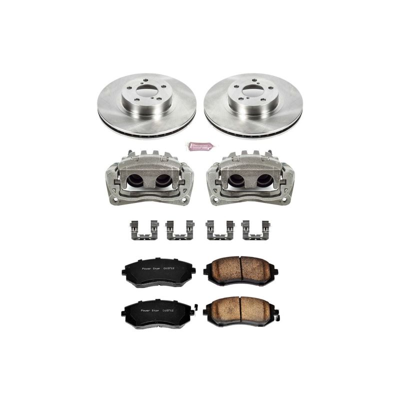 PowerStop Power Stop 05-06 Saab 9-2X Front Autospecialty Brake Kit w/Calipers