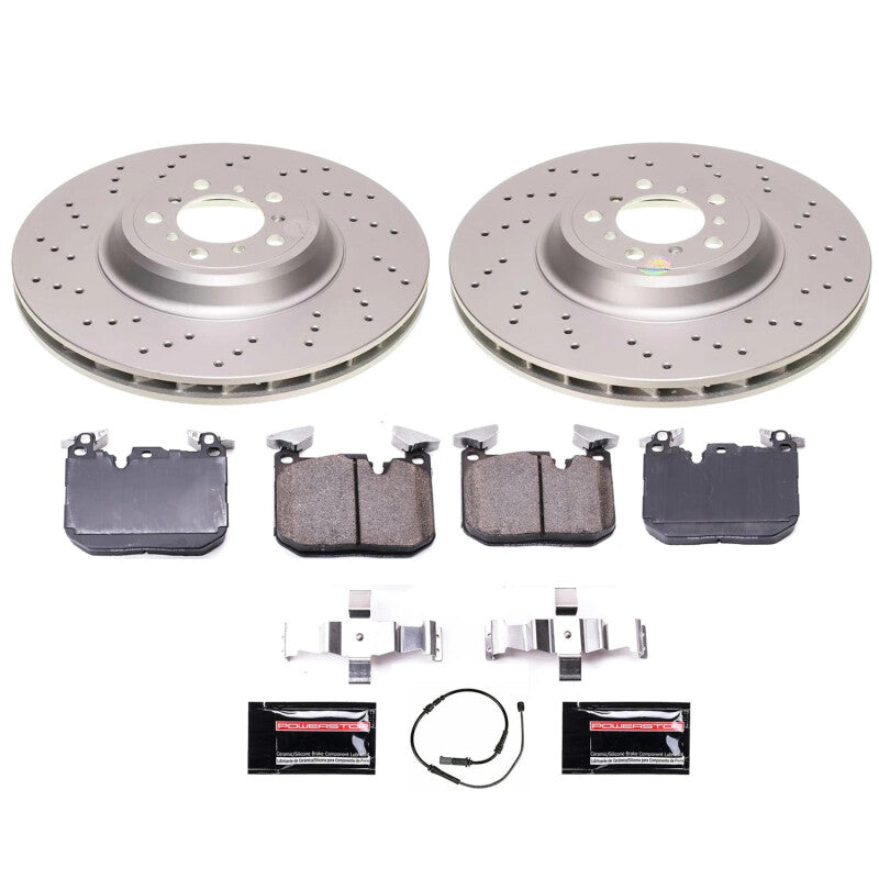 PowerStop Power Stop 16-18 BMW M2 Front Z23 Coated Brake Kit