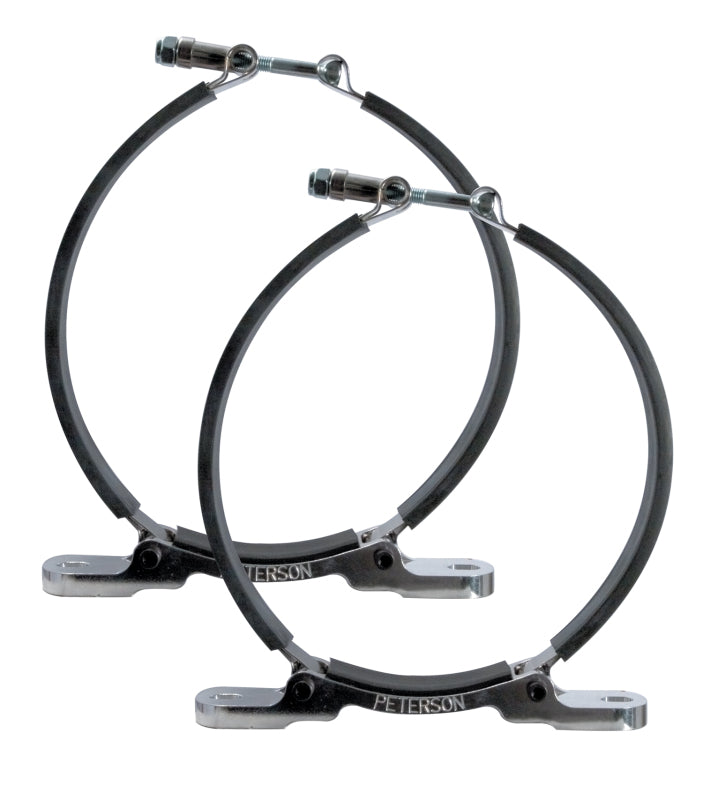 Peterson Fluid Systems 7in Tank Mount Brackets (Pair)