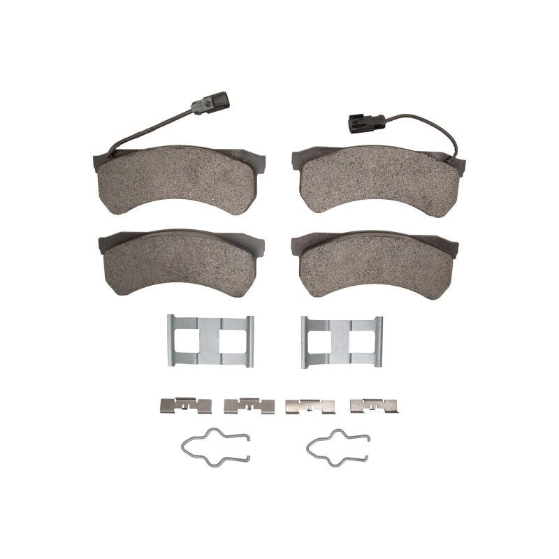 R1 Concepts R1 16-24 Freightliner MT35 Front/Rear Semi Met Pads & Hardware Kit