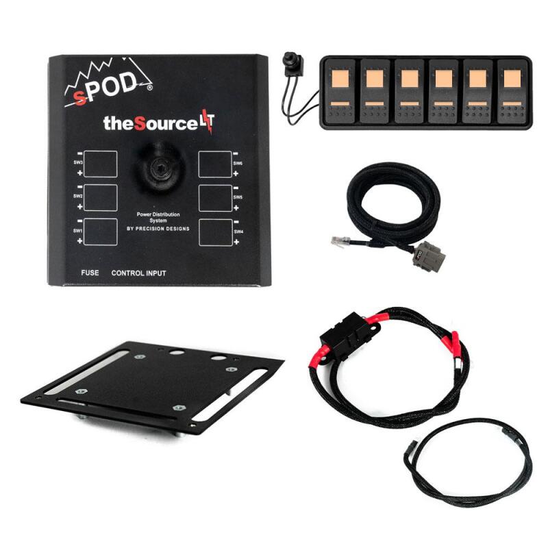 sPOD SourceLT Modular w/Amber LED for 36in Battery Cables