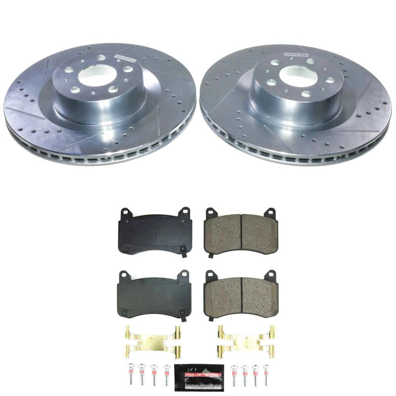 PowerStop Power Stop 20-24 Tesla Y Front Z23 Evolution Brake Kit