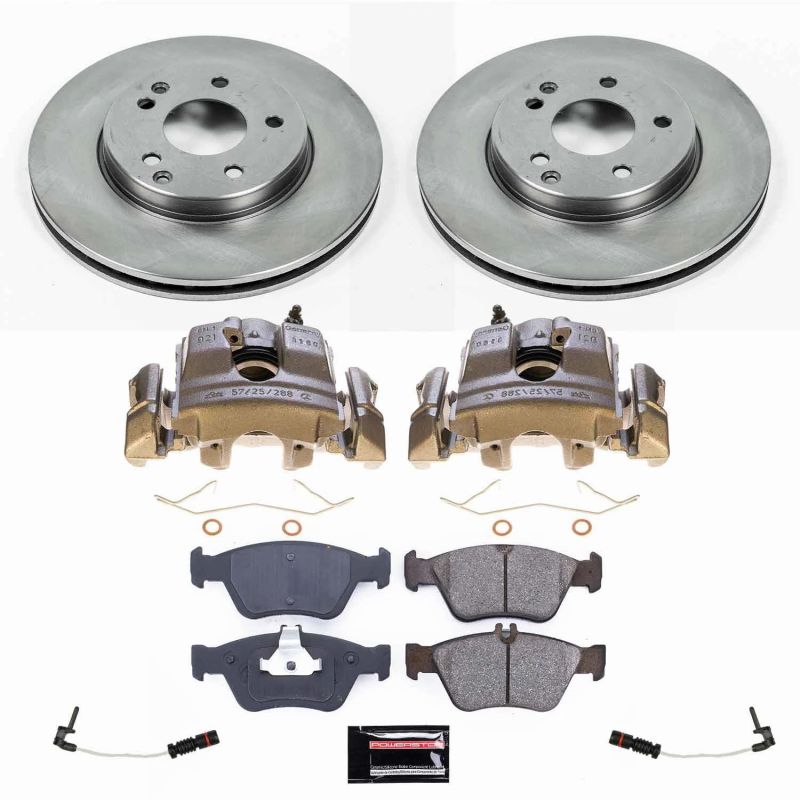PowerStop Power Stop 99-00 Mercedes-Benz C230 Front Autospecialty Kit w/Calipers