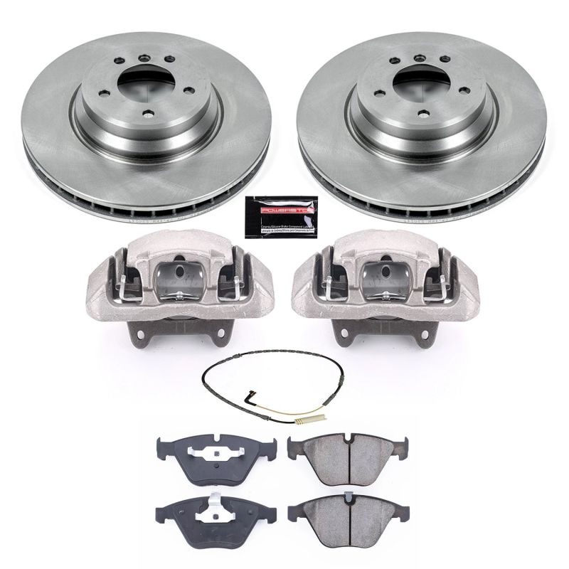 PowerStop Power Stop 07-08 BMW 335xi Front Autospecialty Kit w/Cals