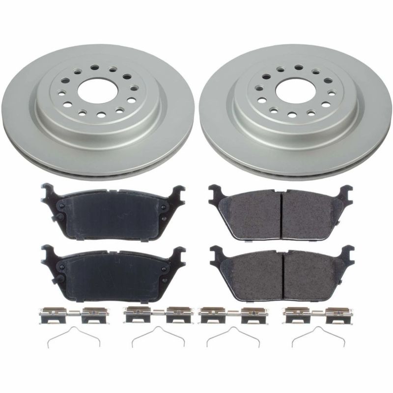 PowerStop Power Stop 2019 Ram 1500 Rear Z17 Evolution Geomet Coated Brake Kit