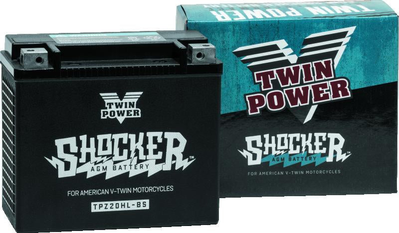 TwinPower Twin Power YTX-20HL Shocker Battery Replaces H-D 65989-97A 310 CCA