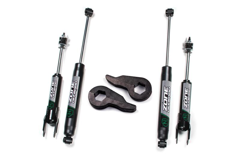 Zone Offroad 99-06 Chevy/GMC 1500 2in Torsion Bar Key Kit - Nitro Shocks