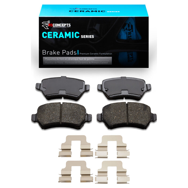 R1 Concepts R1 02-08 Chevrolet ASTRA (Mexico) Rear Ceramic Pads & Hardware Kit