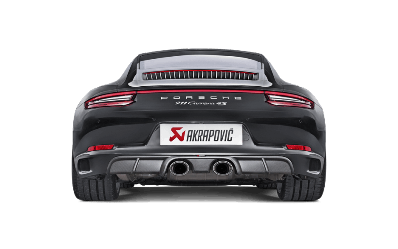 Akrapovic Akrapovic 16-17 Porsche 911 Carrera S/4/4S/GTS (991.2) Rear Carbon Fiber Diffuser - Matte