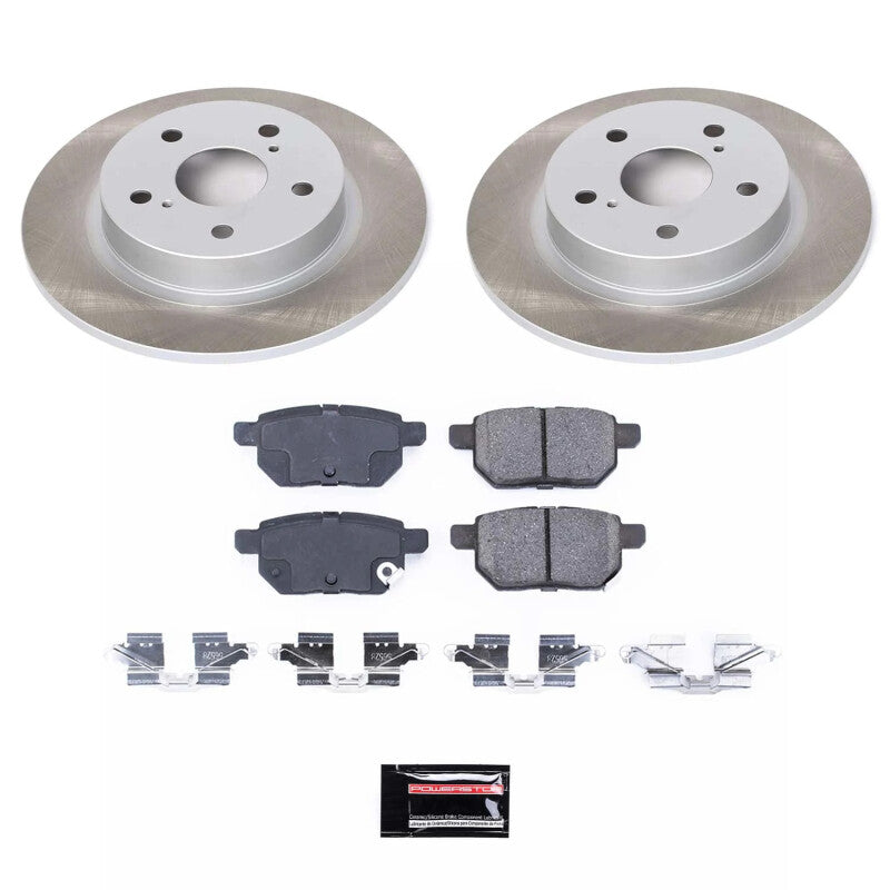 PowerStop Power Stop 11-16 Scion tC Rear Semi-Coated Rotor Kit