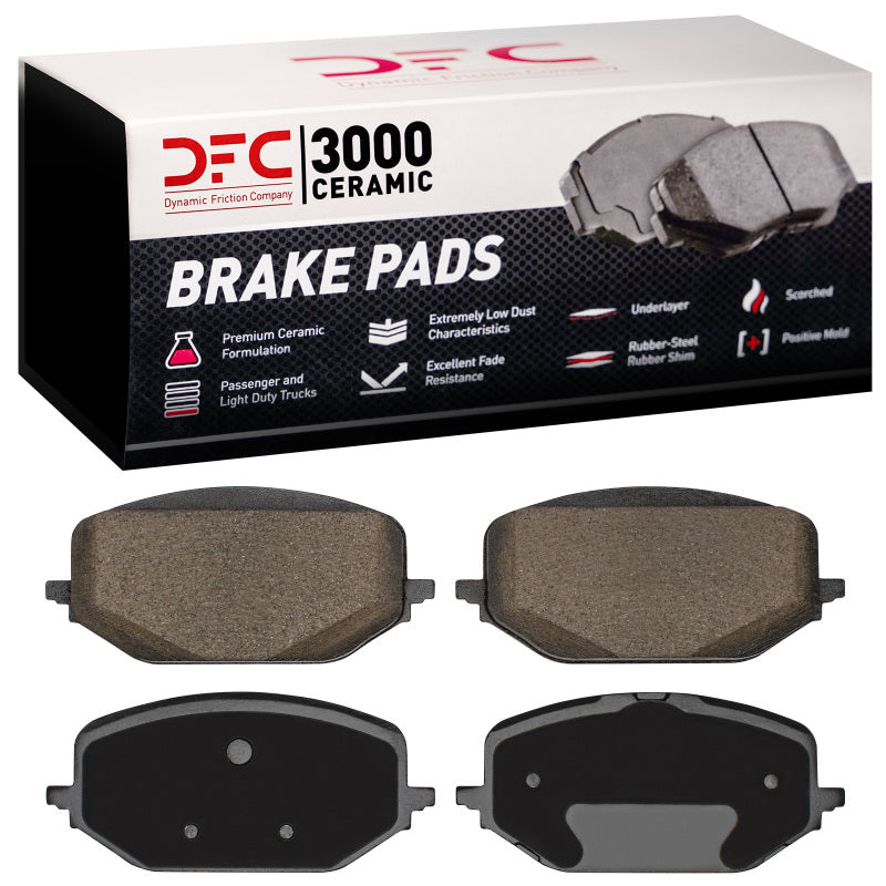 DFC 22-23 Peugeot 3008 (Mexico) Front 3000 Ceramic Brake Pads