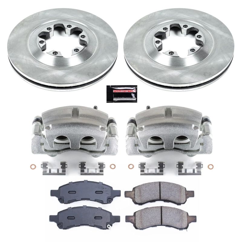 PowerStop Power Stop 09-12 GMC Canyon Front Autospecialty Kit w/Cals