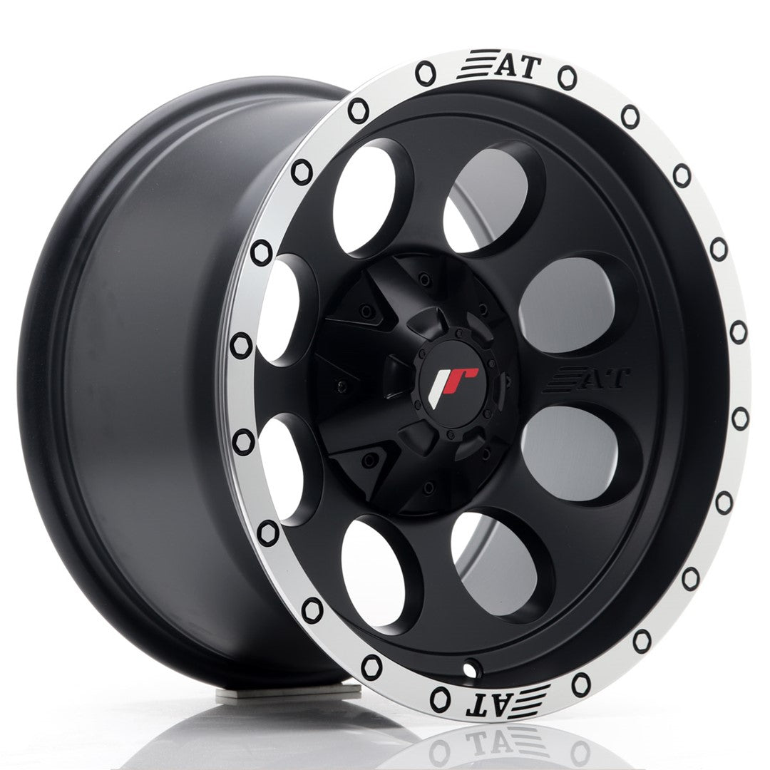 JR Wheels JRX416905J0071BFL - JRX4 16x9 ET0 5x127 Matt Black w/ Machined Lip