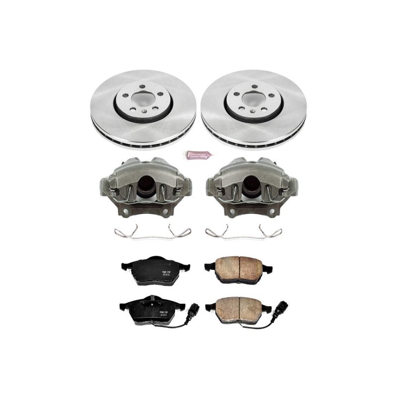 PowerStop Power Stop 99-10 Volkswagen Beetle Front Autospecialty Brake Kit w/Calipers