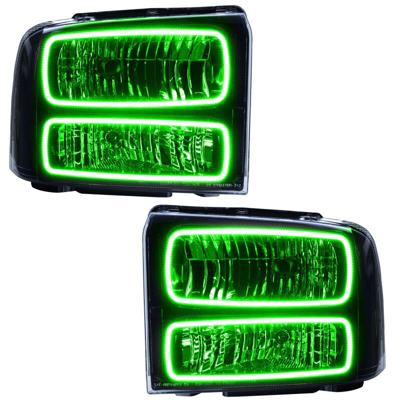 ORACLE Lighting Oracle 05-07 Ford F-250/350 SMD HL - Black - ColorSHIFT w/ 2.0 Controller