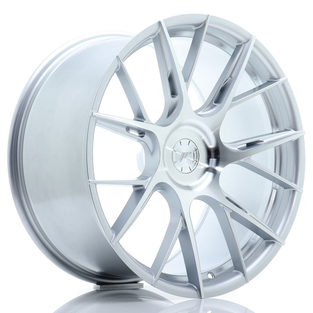 JR Wheels JR422010F25X3572SM - JR42 20x10 ET35-42 5H BLANK Silver Machined Face