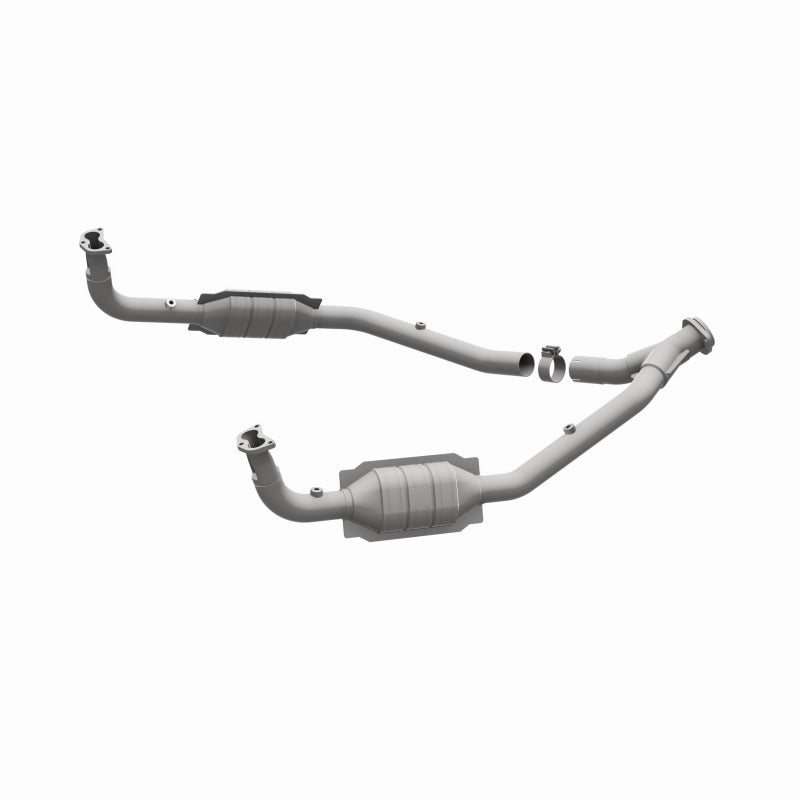MagnaFlow DF Cat. Conv 97 Land Rover Defender 90 4.0L Y-Pipe Assy / 96-99 Discovery 4.0L Y-Pipe Assy