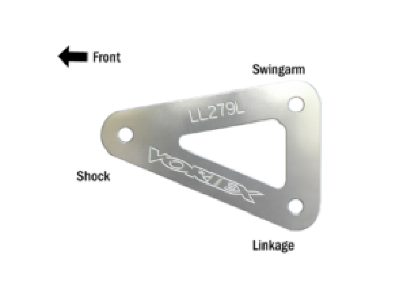 Vortex Racing 08-23 Honda CBR1000 RR Lowering Link Kit- Silver