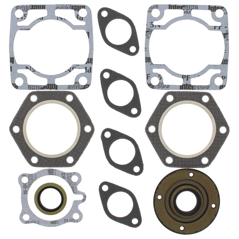 Vertex Pistons Vertex Gaskets 1973 Polaris TX Complete Gasket Kit w/ Oil Seals