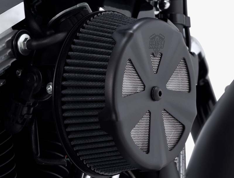 Vance and Hines Vance & Hines Black Skullcap Crown Intake Cover