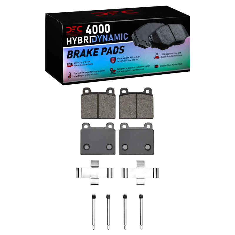 DFC 63-76 Alfa Romeo BERLINA Front 4000 HybriDynamic Brake Pads and Hardware Kit