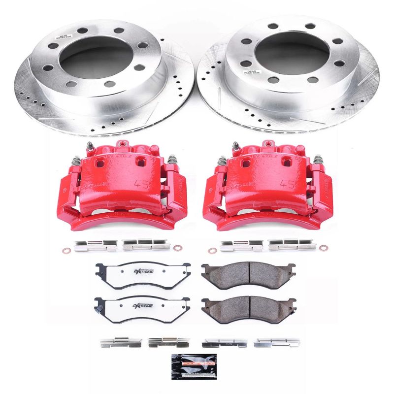 PowerStop Power Stop 01-02 Dodge Ram 2500 Rear Z36 Truck&Tow Kit w/Cals