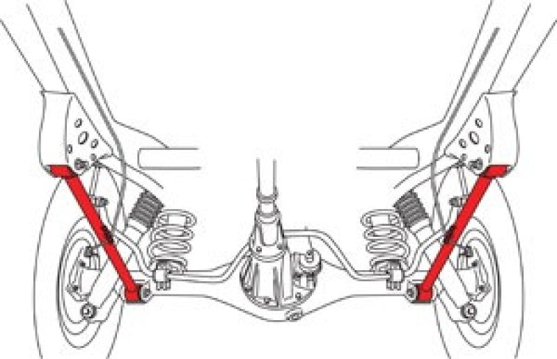 SPC Performance Toyota 4Runner Rear Lower Control Arms