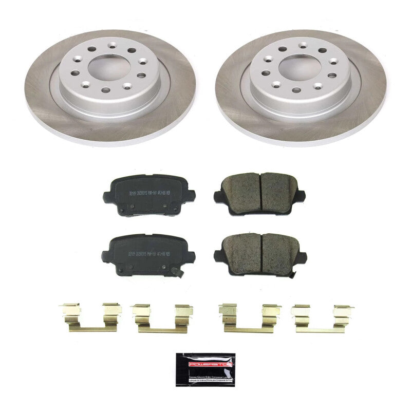 PowerStop Power Stop 19-20 Buick Regal Sportback Rear Semi-Coated Rotor Kit