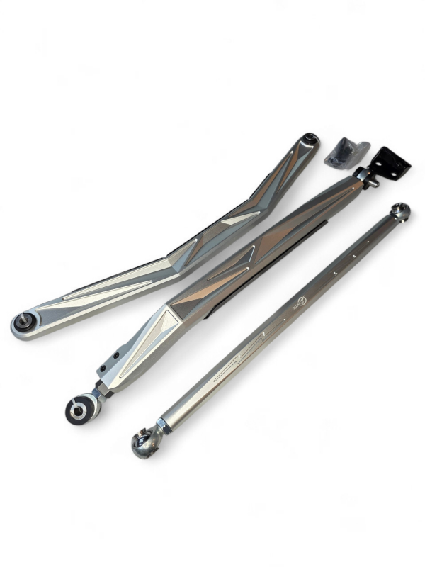 Elektric Off Road Elektric Offroad 2024+ Can Am Maverick R Volt Billet Radius Rods Anodized Clear