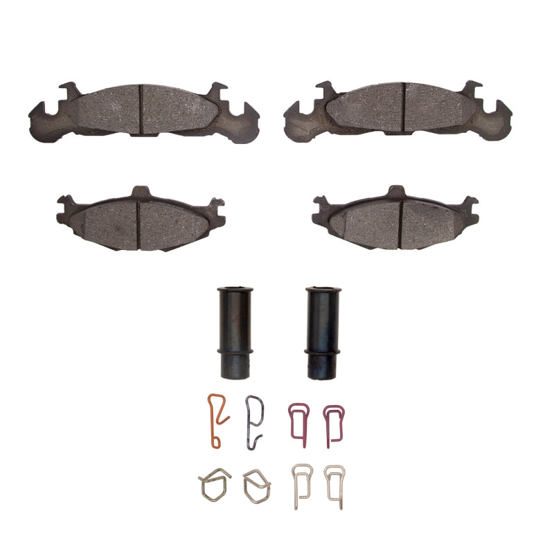 DFC 84-90 Chrysler Town & Country Front 4000 HybriDynamic Brake Pads and Hardware Kit