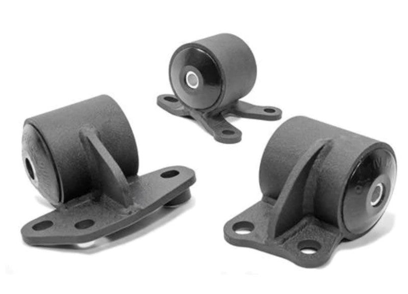 Innovative Mounts Innovative 92-95 Civic B/D Series Black Steel Mounts 95A Bushings (2 Bolt)