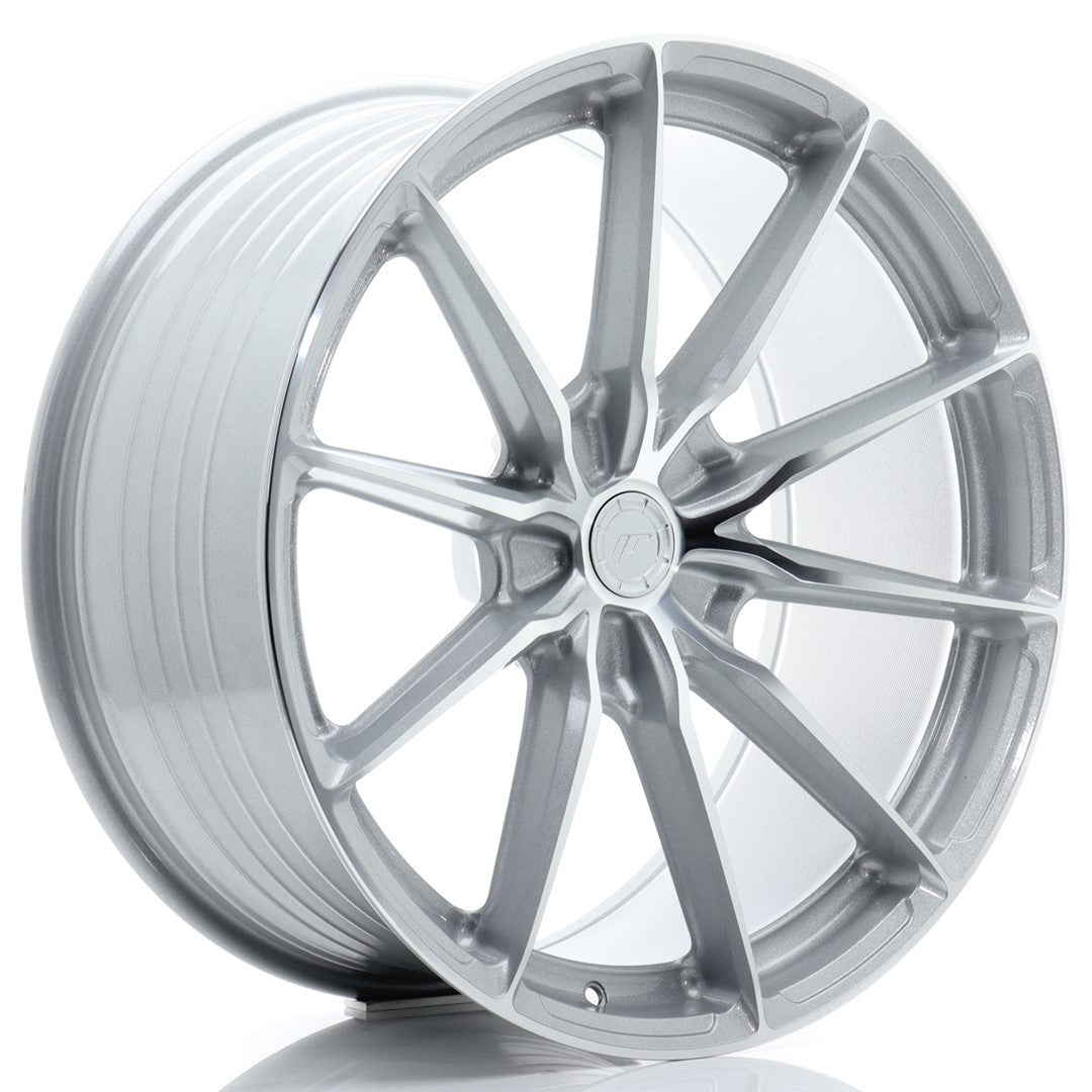 JR Wheels JR3721105F25X1074SM - JR37 21x10,5 ET10-46 5H BLANK Silver Machined Face