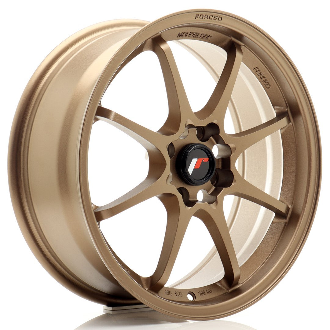 JR Wheels JR517704H3867DABZ - JR5 17x7 ET38 4x100 Dark Anodized Bronze