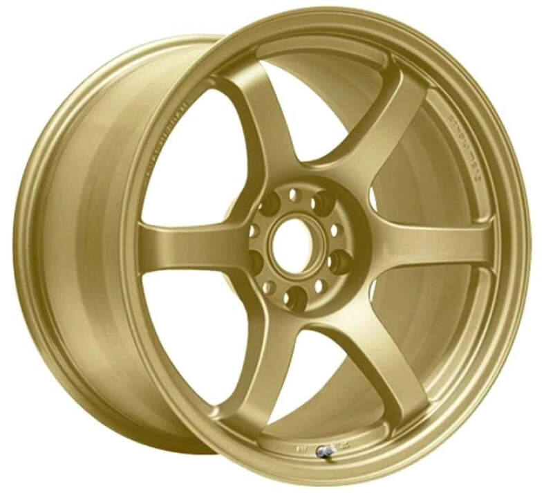 Gram Lights 57DR 15x8.0 +35 4x100 Gold Wheel