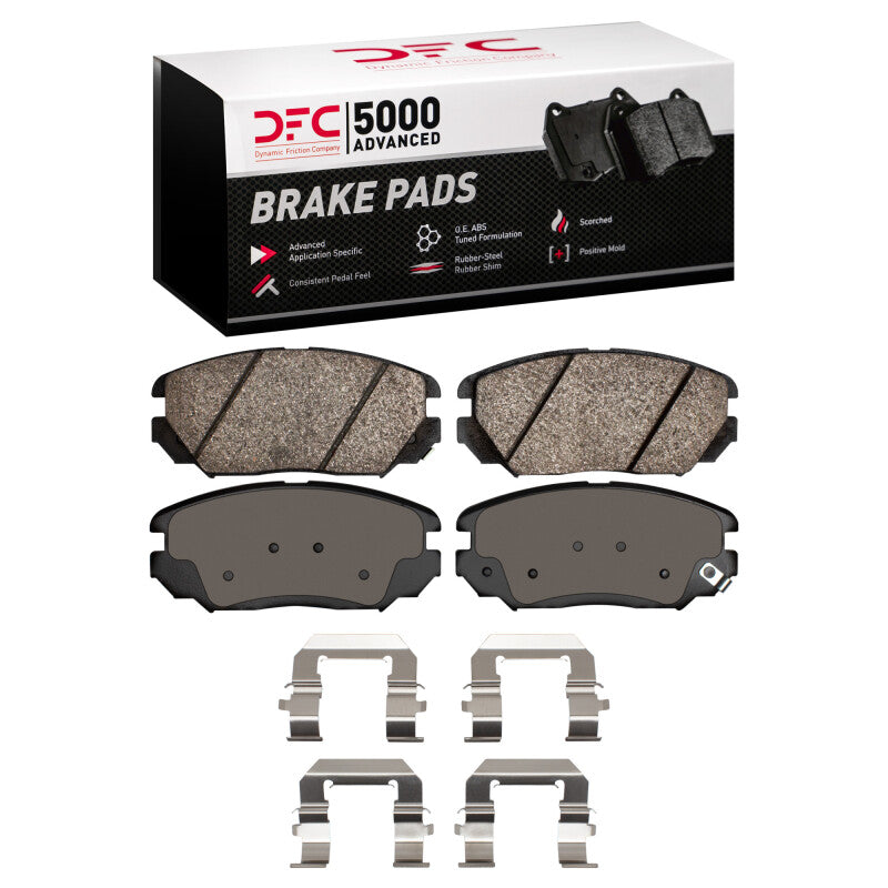 DFC 10-19 Buick LaCrosse Front 5000 Advanced Ceramic Brake Pads and Hardware Kit