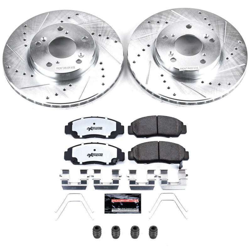 PowerStop Power Stop 06-11 Honda Civic Front Z26 Street Brake Kit