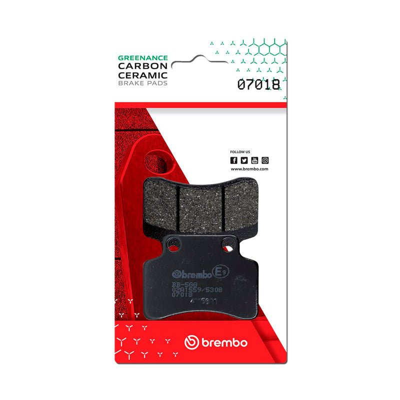 Brembo Powersports Brembo Benelli Quattronove X/Cpi Aragon/Cpi Oliver/Cpi Popcorn Carbon Ceramic Brake Pad - Front