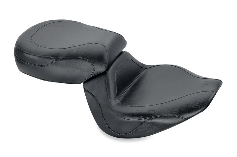 Mustang Motorcycle Mustang 02-03 Yamaha Road Star Warrior 1700 Sport Touring 1PC Seat - Black