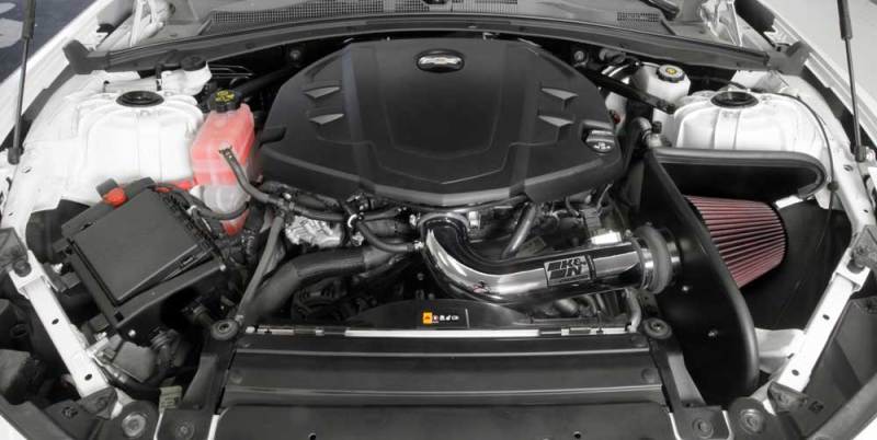 K&N Engineering K&N 16-17 Chevy Camaro 3.6L Silver Typhoon Short Ram Intake